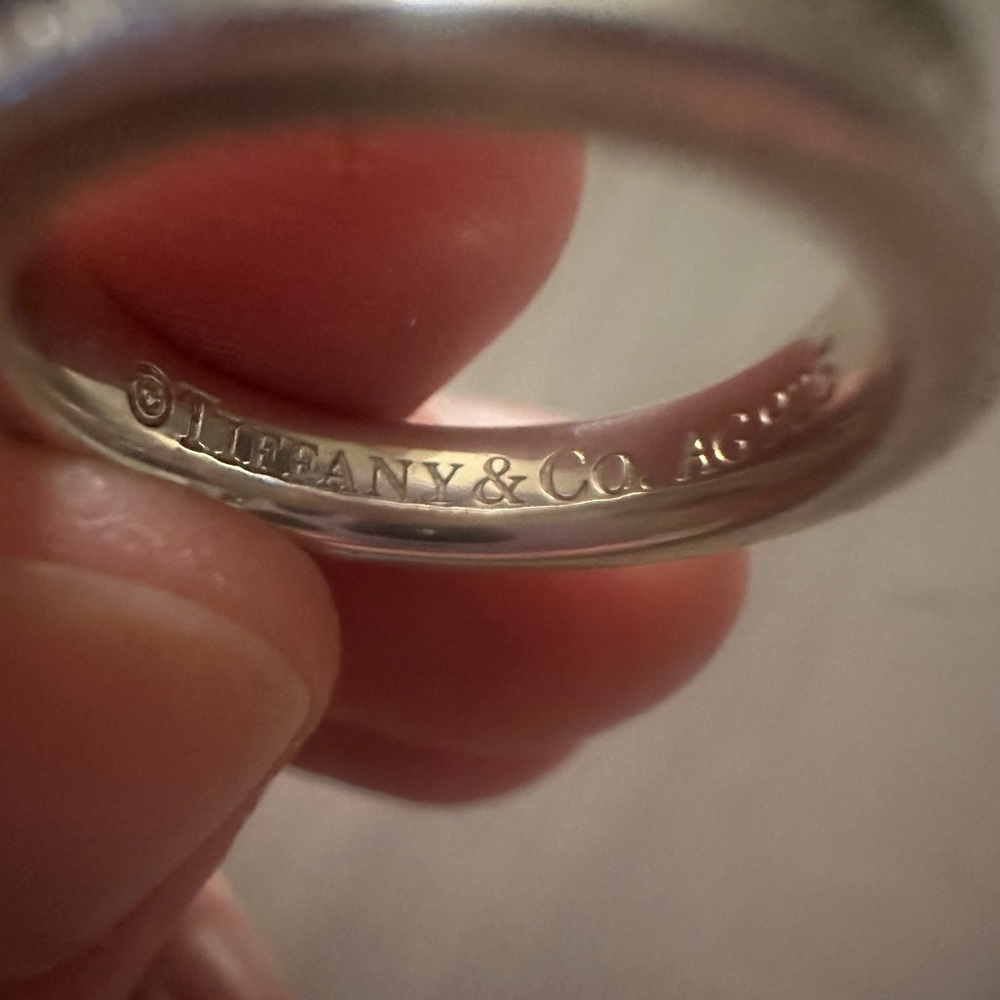 Tiffany & Co Sterling Silver Ring - Picture 8 of 10